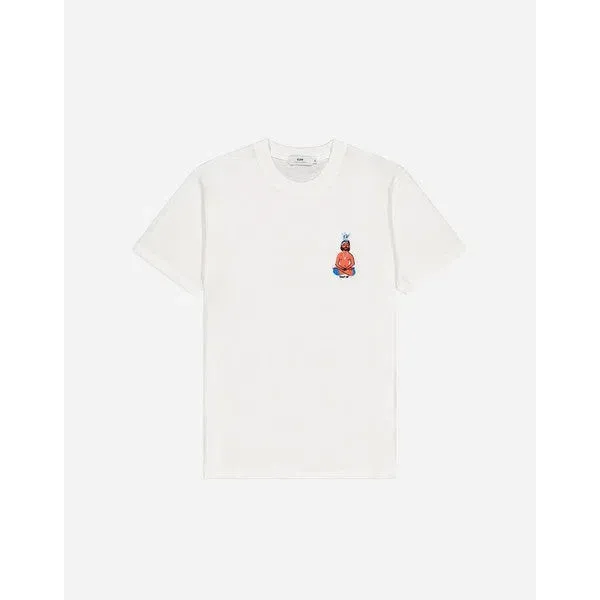 Yogi - Regular Fit T-Shirt aus Biobaumwolle mit Stickerei