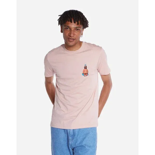 Yogi - Regular Fit T-Shirt aus Biobaumwolle mit Stickerei